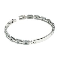 Bracelet Boccadamo Man Man in Steel ABR760